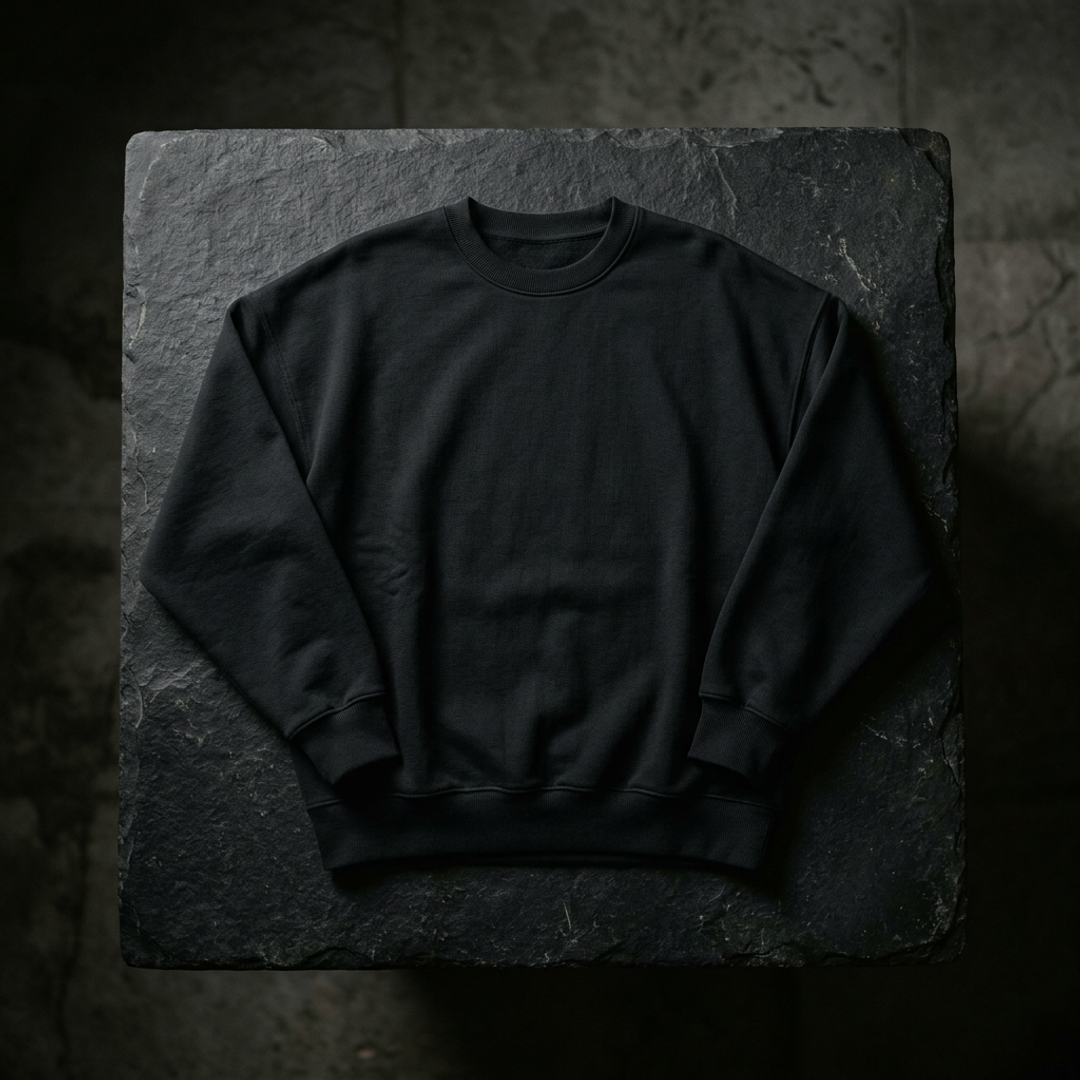 Rebuild Beautifully Crewneck — heavy cotton fleece