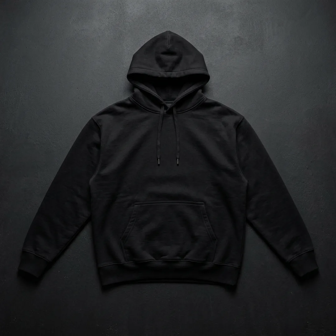 Signature Oversized Hoodie in all black